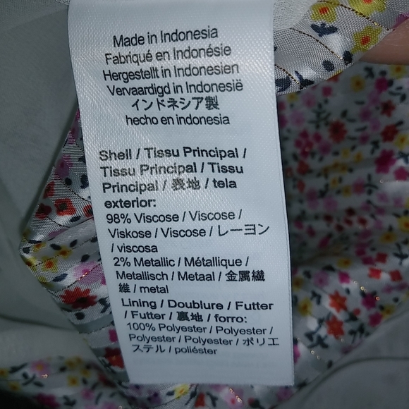 J.Crew 2 XS Floral Midi Maxi Dress Button Down Front Pink Yellow NWOT - Picture 9 of 12